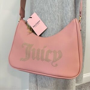 NWT Juicy Couture Obsession Crossbody Shoulder Bag in Taffy Pink